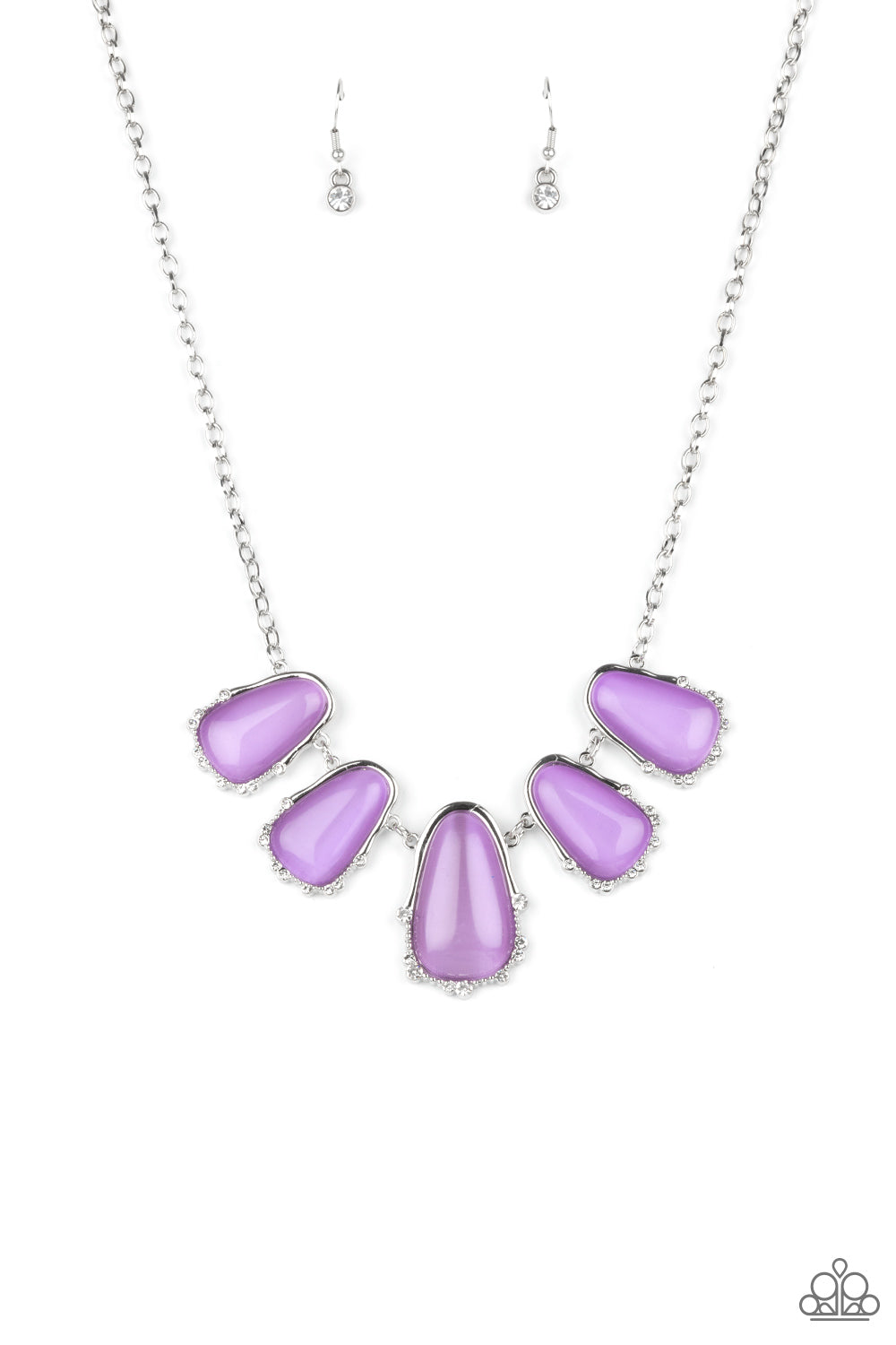 Newport Princess - Purple necklace 1633