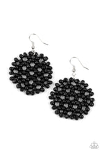 Load image into Gallery viewer, Summer Escapade - Black earring 2194
