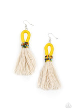 Load image into Gallery viewer, The Dustup - Yellow earring 731
