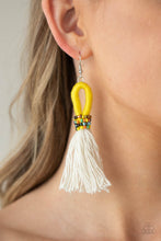Load image into Gallery viewer, The Dustup - Yellow earring 731
