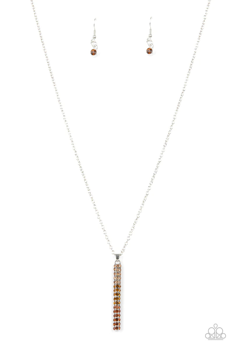 Tower of Transcendence - Brown necklace B101