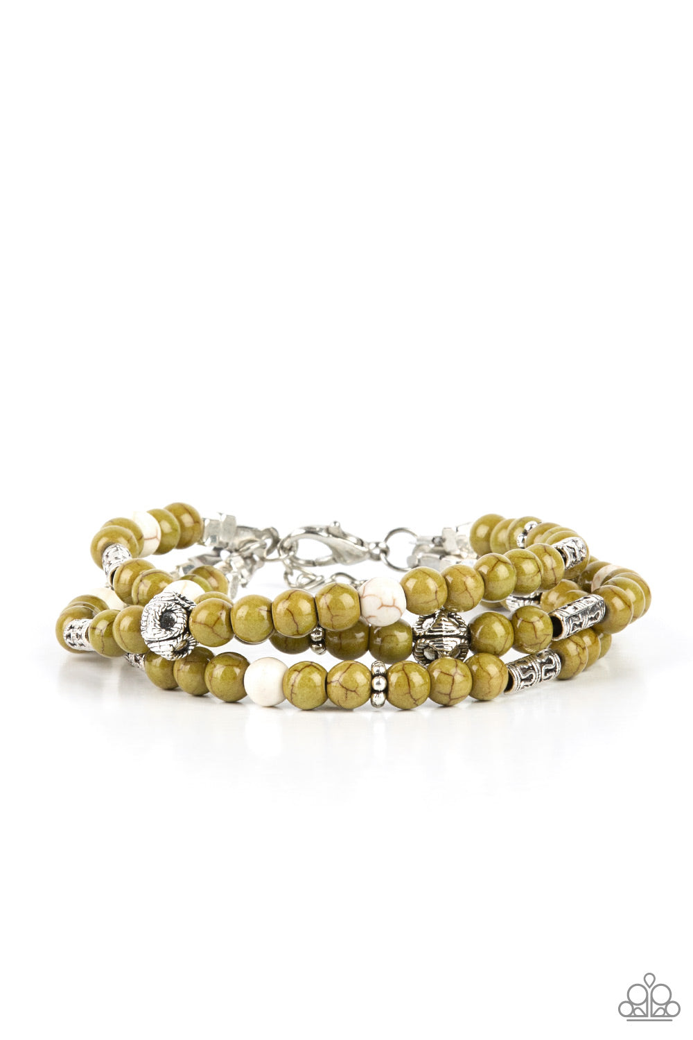 Desert Decorum - Green bracelet 2220