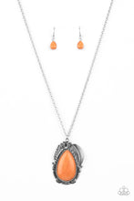 Load image into Gallery viewer, Tropical Mirage - Orange necklace 2231
