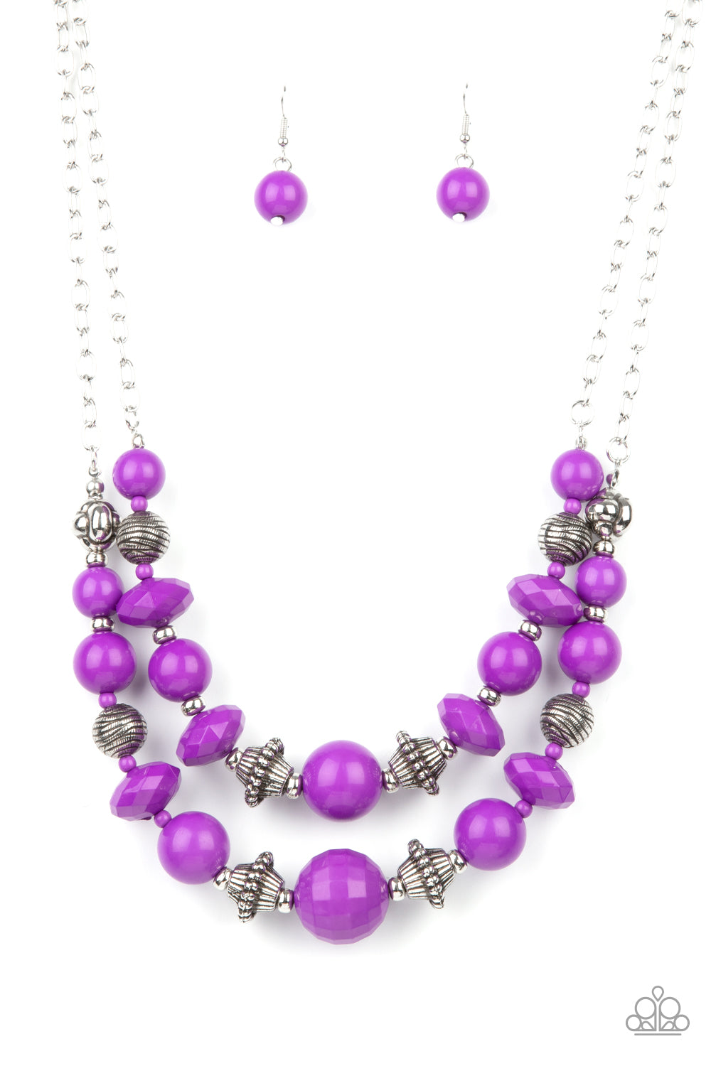 Upscale Chic - Purple necklace 730