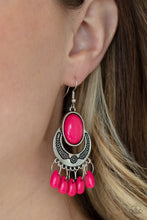 Load image into Gallery viewer, Prairie Flirt - Pink earring 2146
