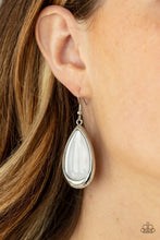 Load image into Gallery viewer, A World To SEER - White earring 2148
