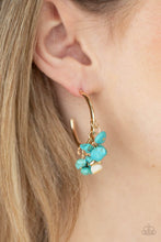 Load image into Gallery viewer, Gorgeously Grounding - Gold hoop earring B079
