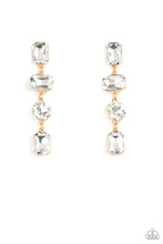 Load image into Gallery viewer, Cosmic Heiress - Gold post earring 2234
