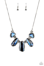 Load image into Gallery viewer, Cosmic Cocktail - Blue necklace C011
