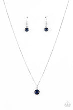 Load image into Gallery viewer, Undeniably Demure - Blue necklace 764
