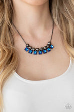 Load image into Gallery viewer, Graciously Audacious - Blue necklace D039

