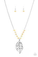 Load image into Gallery viewer, Roaming The Riverwalk - Yellow necklace A050
