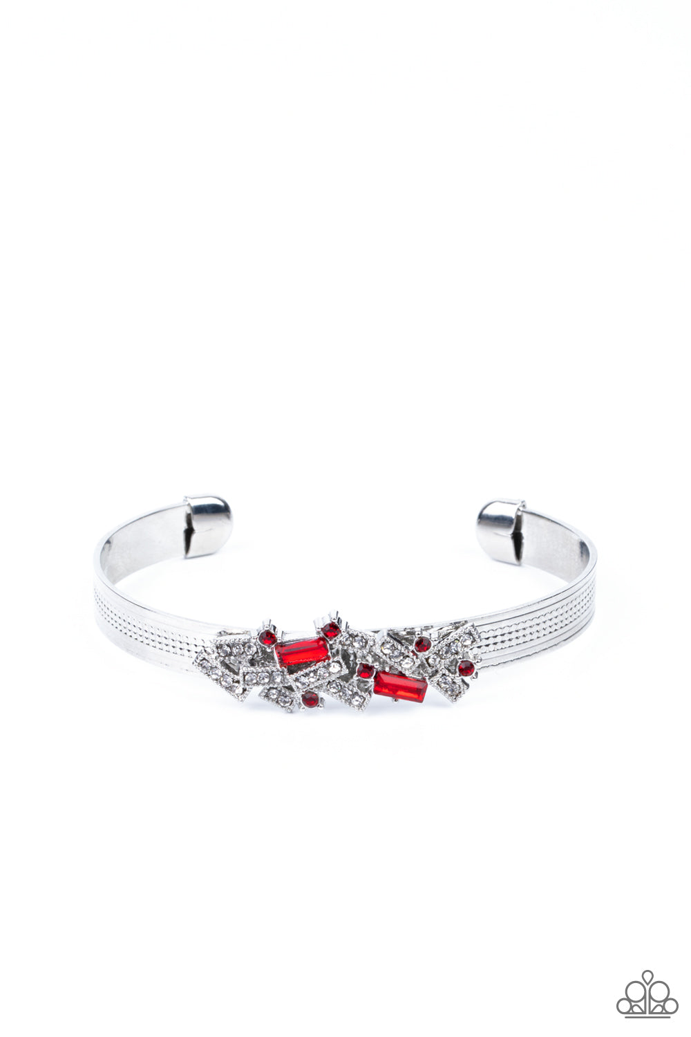 A Chic Clique - Red cuff bracelet 2238