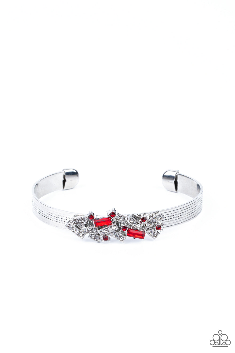 A Chic Clique - Red cuff bracelet 2238
