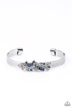 Load image into Gallery viewer, A Chic Clique - Blue cuff bracelet B100

