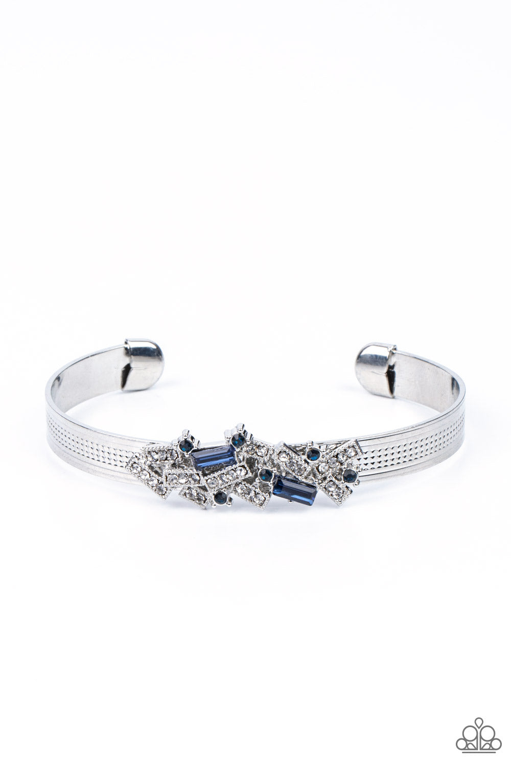 A Chic Clique - Blue cuff bracelet B100