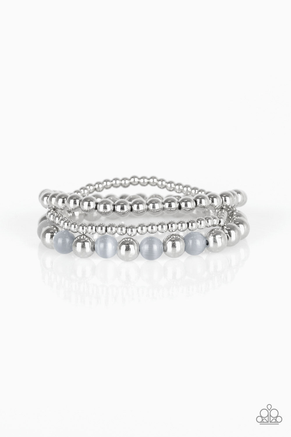 Always On The GLOW - Silver bracelet 1766