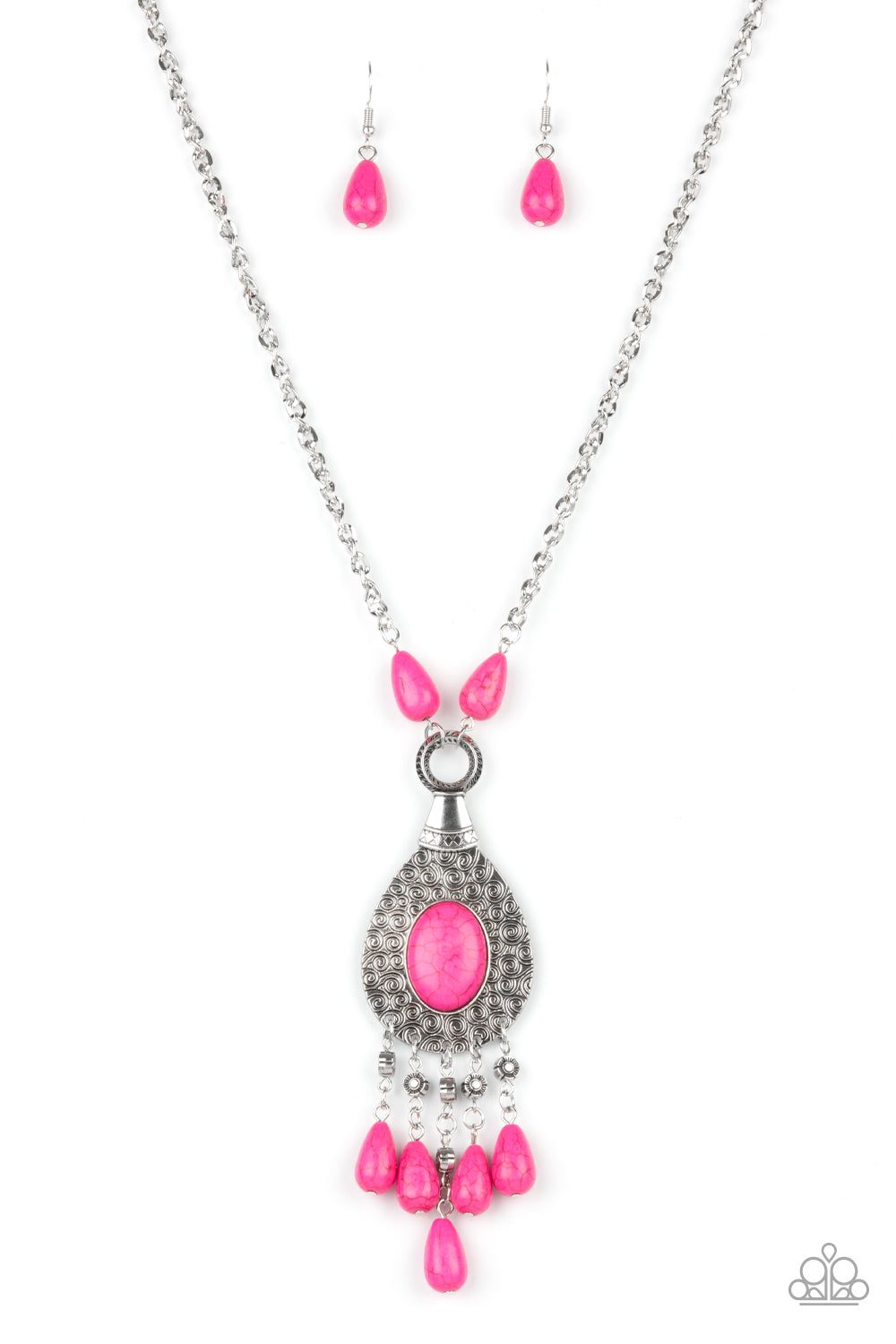 Cowgirl Couture - Pink necklace 1579