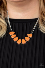 Load image into Gallery viewer, Above The Clouds - Orange necklace 714
