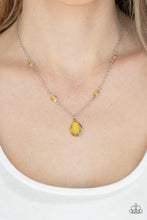 Load image into Gallery viewer, Romantic Rendezvous - Yellow necklace 561
