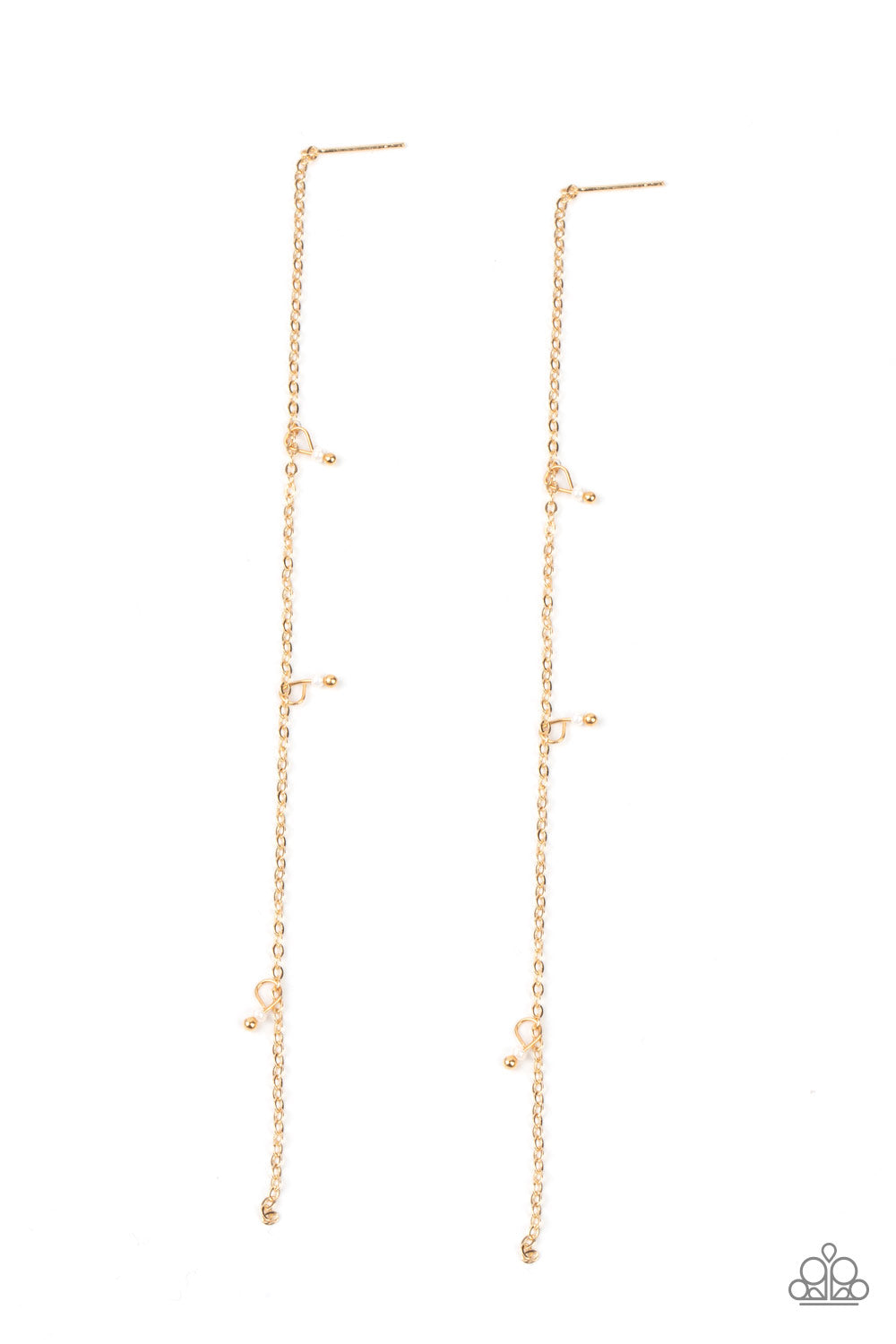 Dauntlessly Dainty - Gold post earring A051