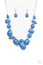 Load image into Gallery viewer, Mystical Mirage - Blue necklace 2226
