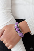 Load image into Gallery viewer, Southern Splendor - Purple bracelet 2211
