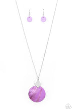 Load image into Gallery viewer, Tidal Tease - Purple necklace 2153
