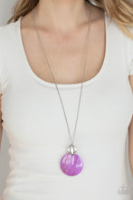 Load image into Gallery viewer, Tidal Tease - Purple necklace 2153
