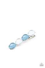Load image into Gallery viewer, Bubbly Reflections - paparazzi Blue hair clip (B029)
