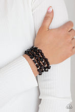 Load image into Gallery viewer, Nice GLOWING! - Black bracelet 2153
