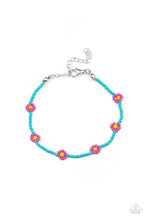Load image into Gallery viewer, Camp Flower Power - Purple bracelet 1634
