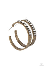 Load image into Gallery viewer, More To Love - Brass hoop earring 1965
