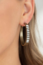 Load image into Gallery viewer, More To Love - Brass hoop earring 1965
