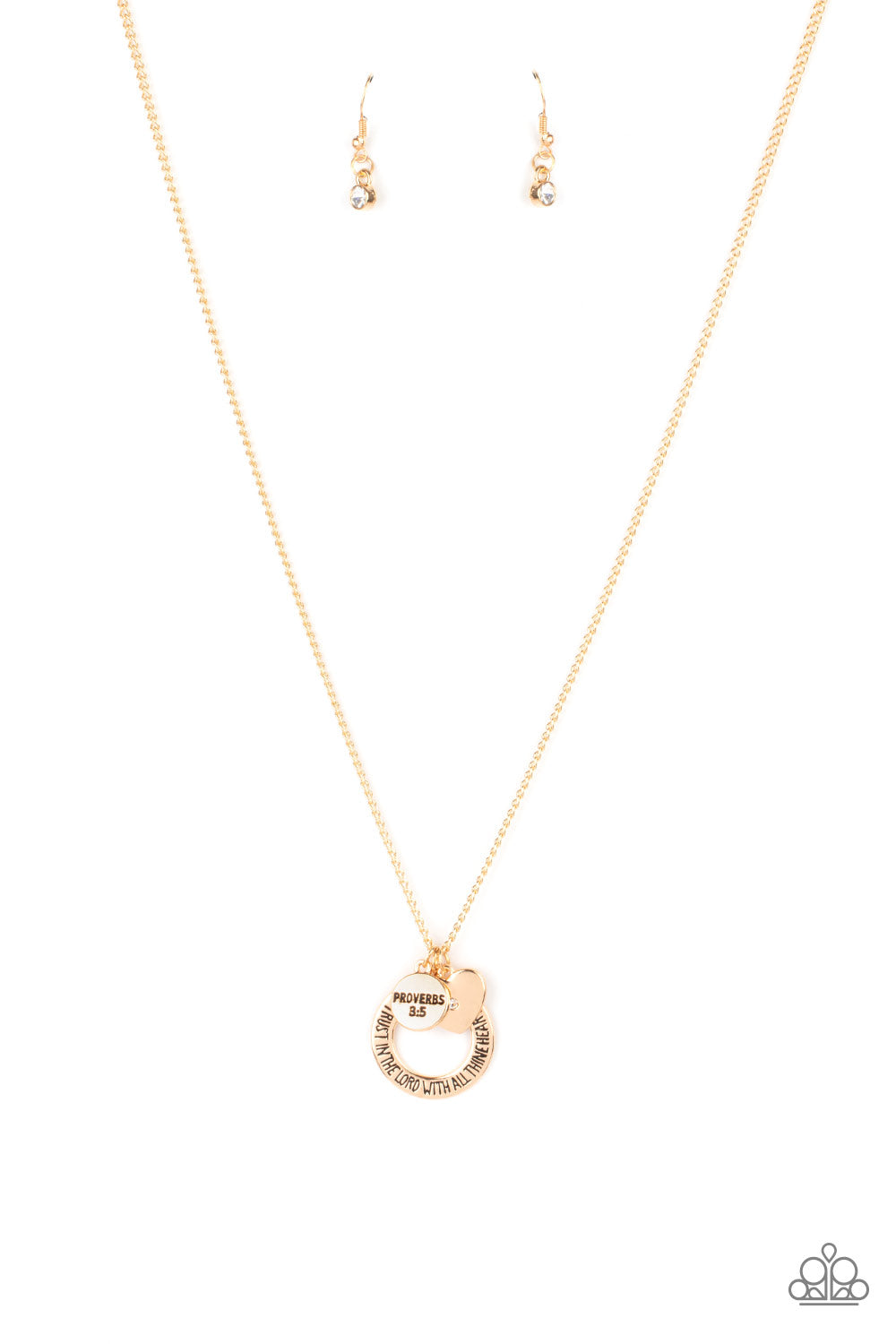 Full of Faith - Gold necklace 554