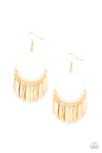Load image into Gallery viewer, Radiant Chimes - Gold earring 776
