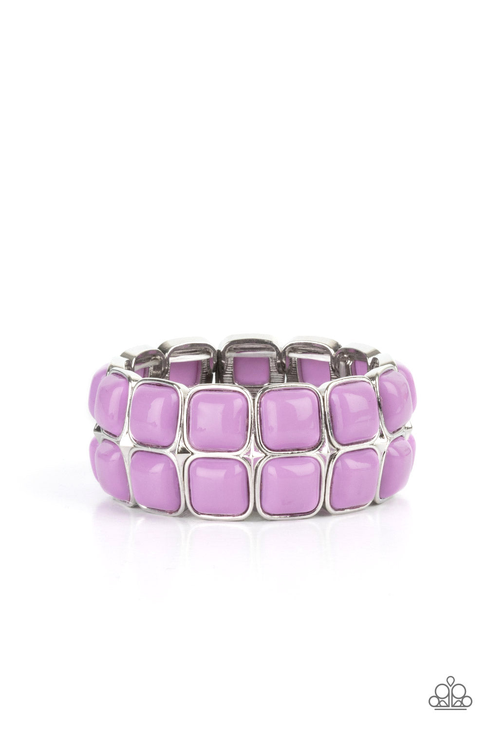 Double The DIVA-ttitude - Purple bracelet 2197