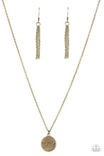 Load image into Gallery viewer, The Cool Mom - Brass necklace F010
