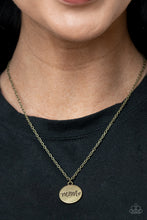 Load image into Gallery viewer, The Cool Mom - Brass necklace F010
