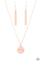 Load image into Gallery viewer, The Cool Mom - Rose Gold necklace A077C
