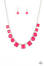 Load image into Gallery viewer, Tic Tac TREND - Pink necklace 2227
