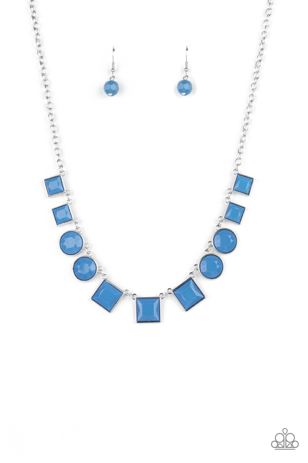 Tic Tac TREND - Blue necklace 1793/550