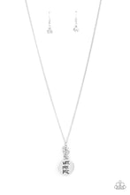 Load image into Gallery viewer, Words To Live By - Silver necklace D018
