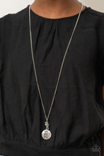 Load image into Gallery viewer, Words To Live By - Silver necklace D018
