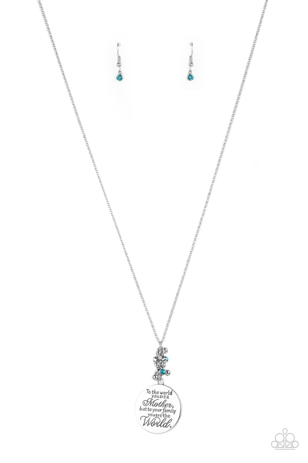 Maternal Blessings - Blue necklace 642