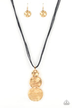 Load image into Gallery viewer, Circulating Shimmer - Black necklace 715
