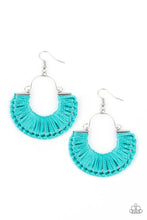 Load image into Gallery viewer, Threadbare Beauty - Blue earring 2171
