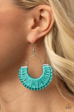 Load image into Gallery viewer, Threadbare Beauty - Blue earring 2171
