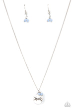 Load image into Gallery viewer, Warm My Heart - Blue necklace 2170
