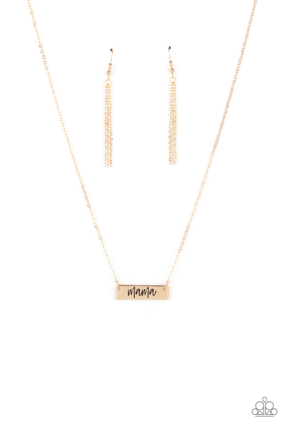 Blessed Mama - Gold necklace D054